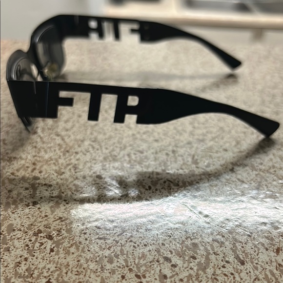 FTP. Black Sunglasses with Bold Lettering - Picture 5 of 6